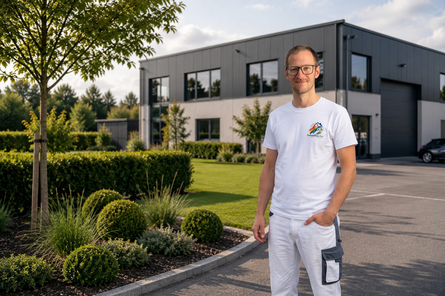 Daniel Jahr im Gespräch mit einem Kunden